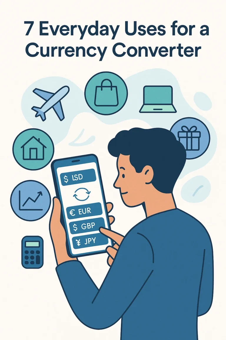 7 Everyday Situations Where a Currency Converter Can Save You