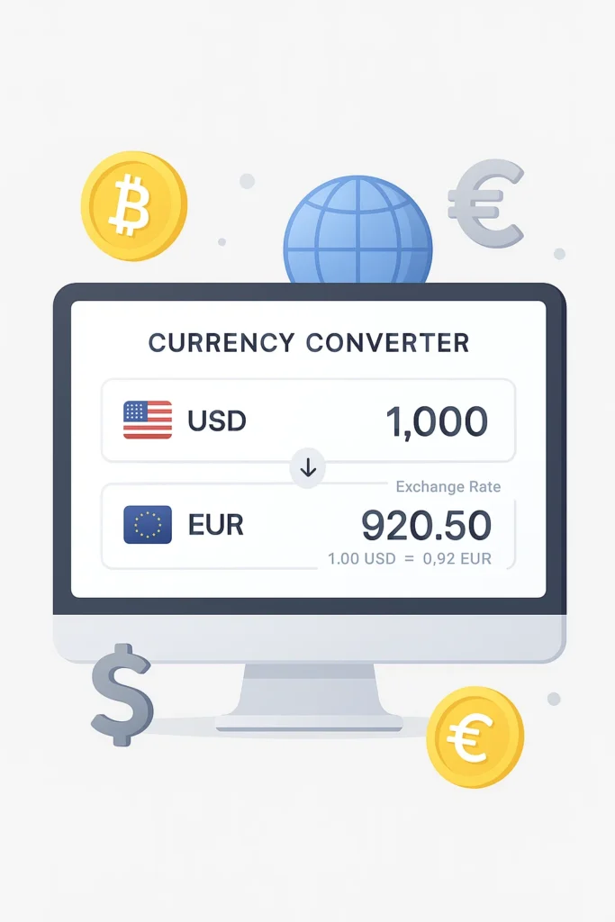 How Real-Time Currency Converters Help You Save Money
