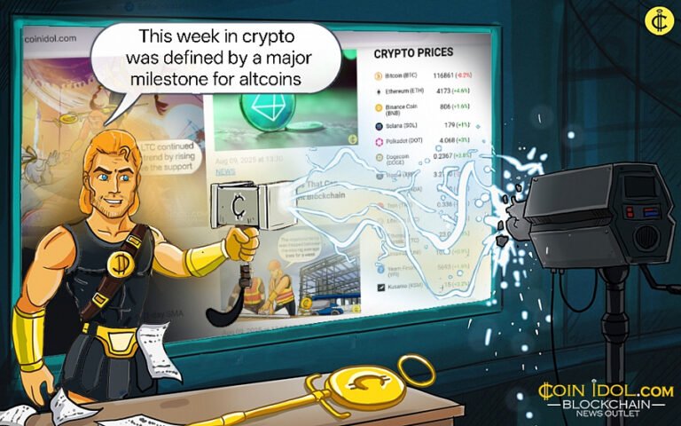 CoinIdol Weekly Crypto News Digest: August 9, 2025
