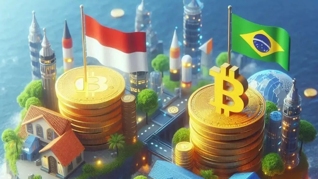 Indonesia and Brazil Explore Bitcoin Reserves as Part of Strategic National Plans