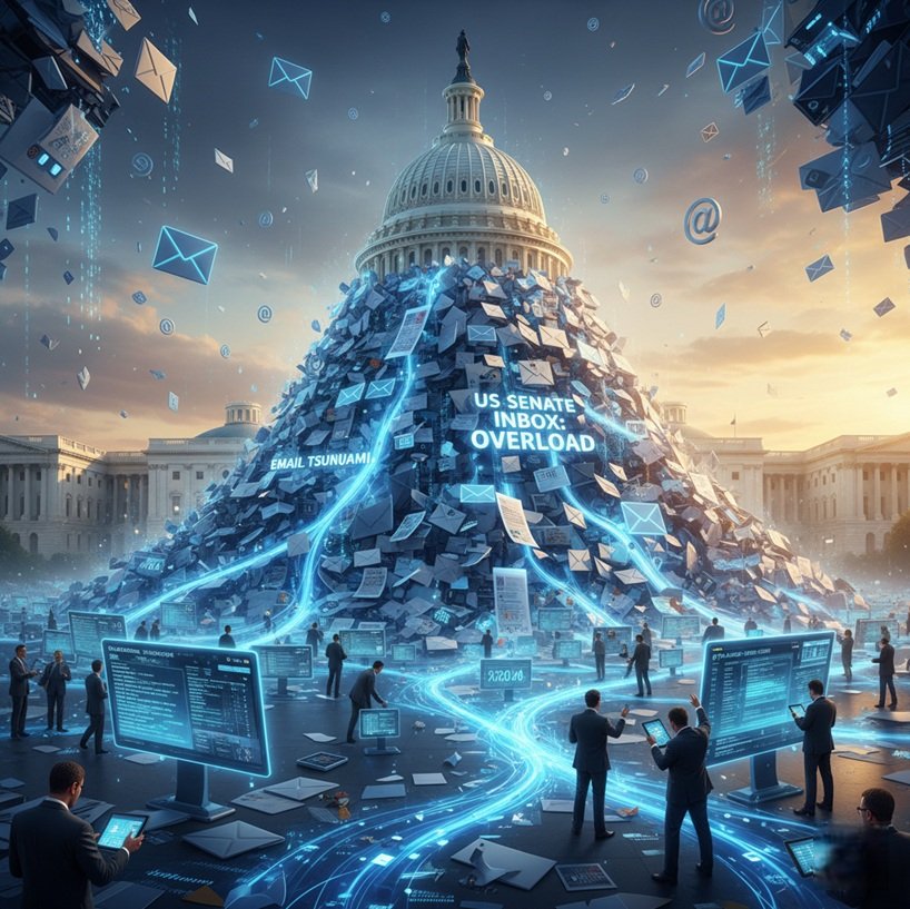 Over 90,000 Emails Flood Senate As Crypto Advocates Oppose Stablecoin Rewards Ban In Market Structure Bill