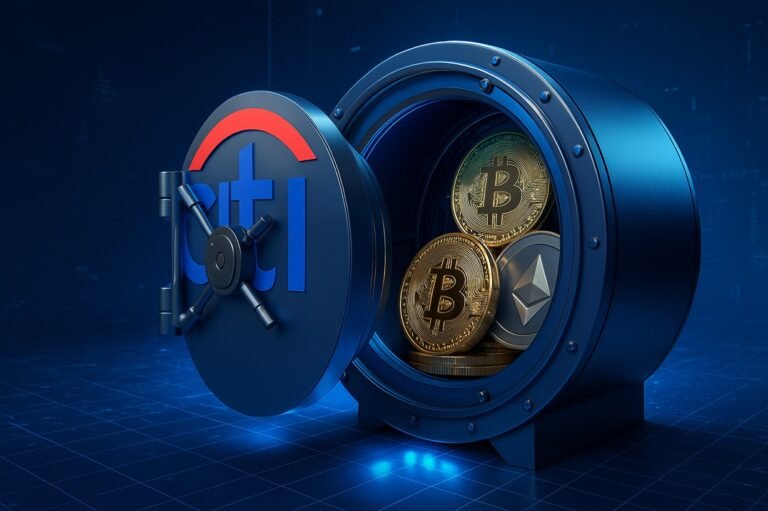 Citi Prepares To Launch Crypto Custody Service In 2026