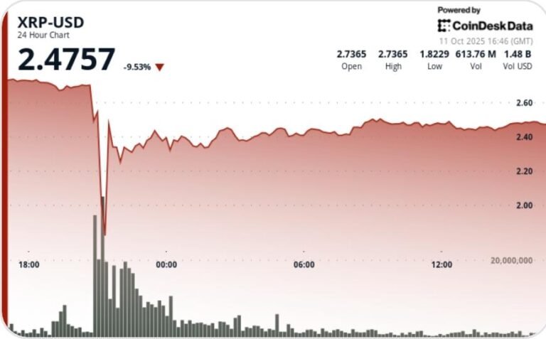 Ripple Reverses 40% Losses After Its Worst Crash