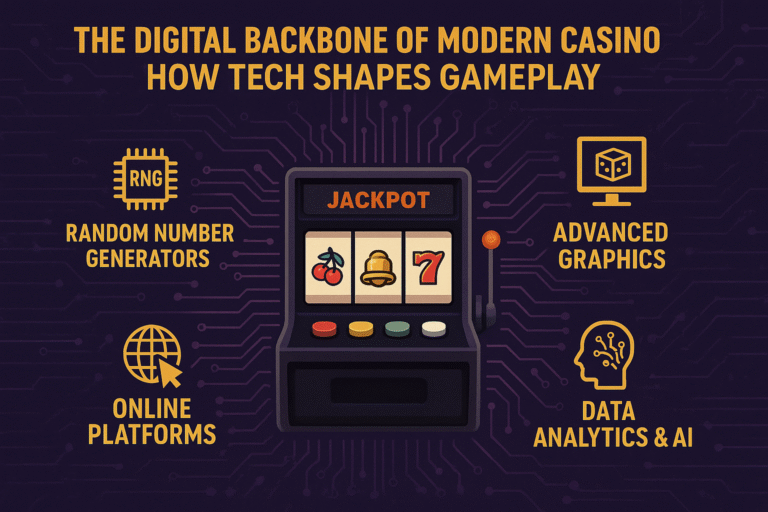 The Digital Backbone of Modern Casino Games: How Tech Shapes Gameplay