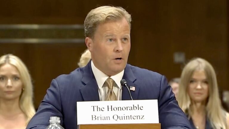 White House Withdraws Pro-Crypto Brian Quintenz's Name From CFTC Chair Nomination