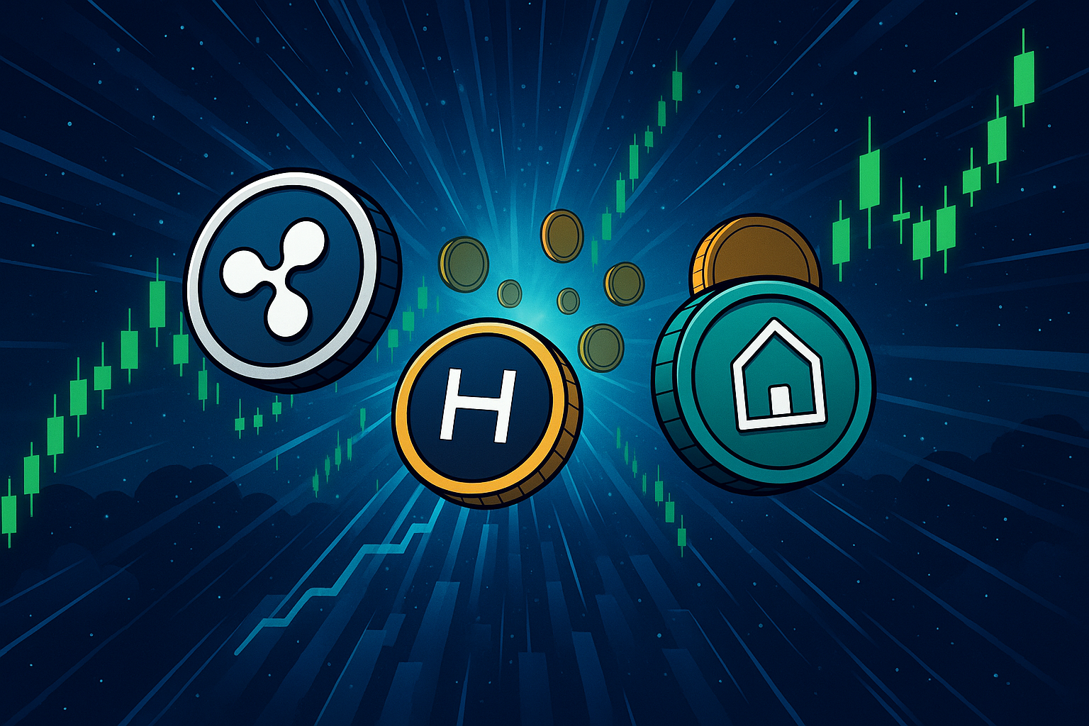 Altcoins on the Rise: XRP, HBAR, and RNS Lead the Charge Toward the Future of Crypto