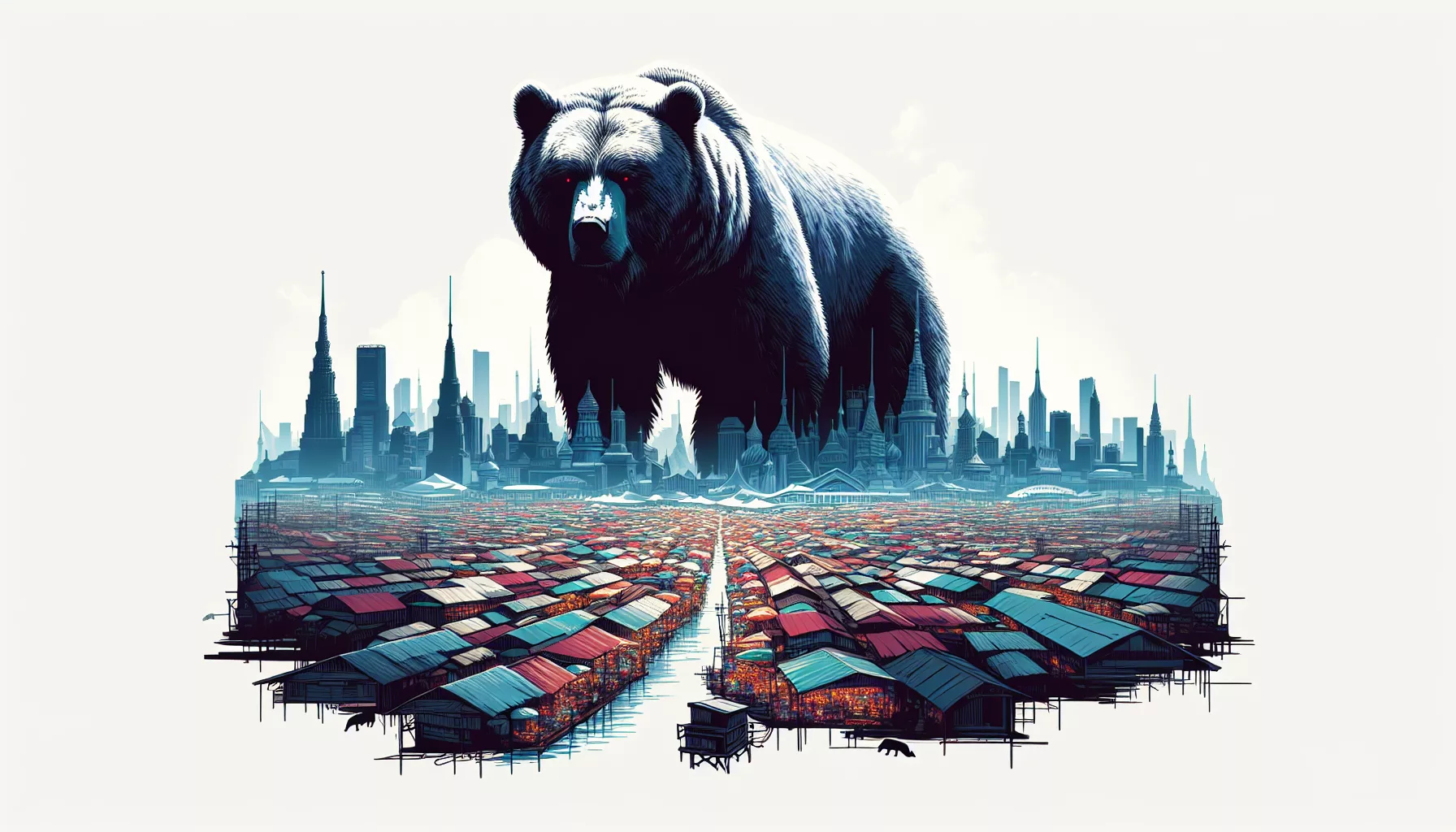 Bitcoin Faces Potential Bear Market as 592,000 BTC Loom Over Market Dynamics