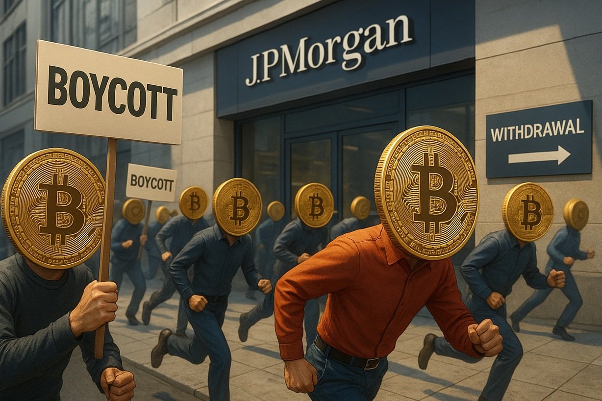 Crypto Community Calls For JPMorgan Boycott