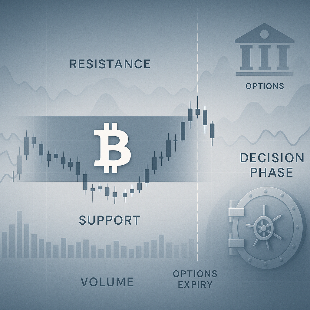 Bitcoin Enters a Critical Decision Phase as Consolidation Persists