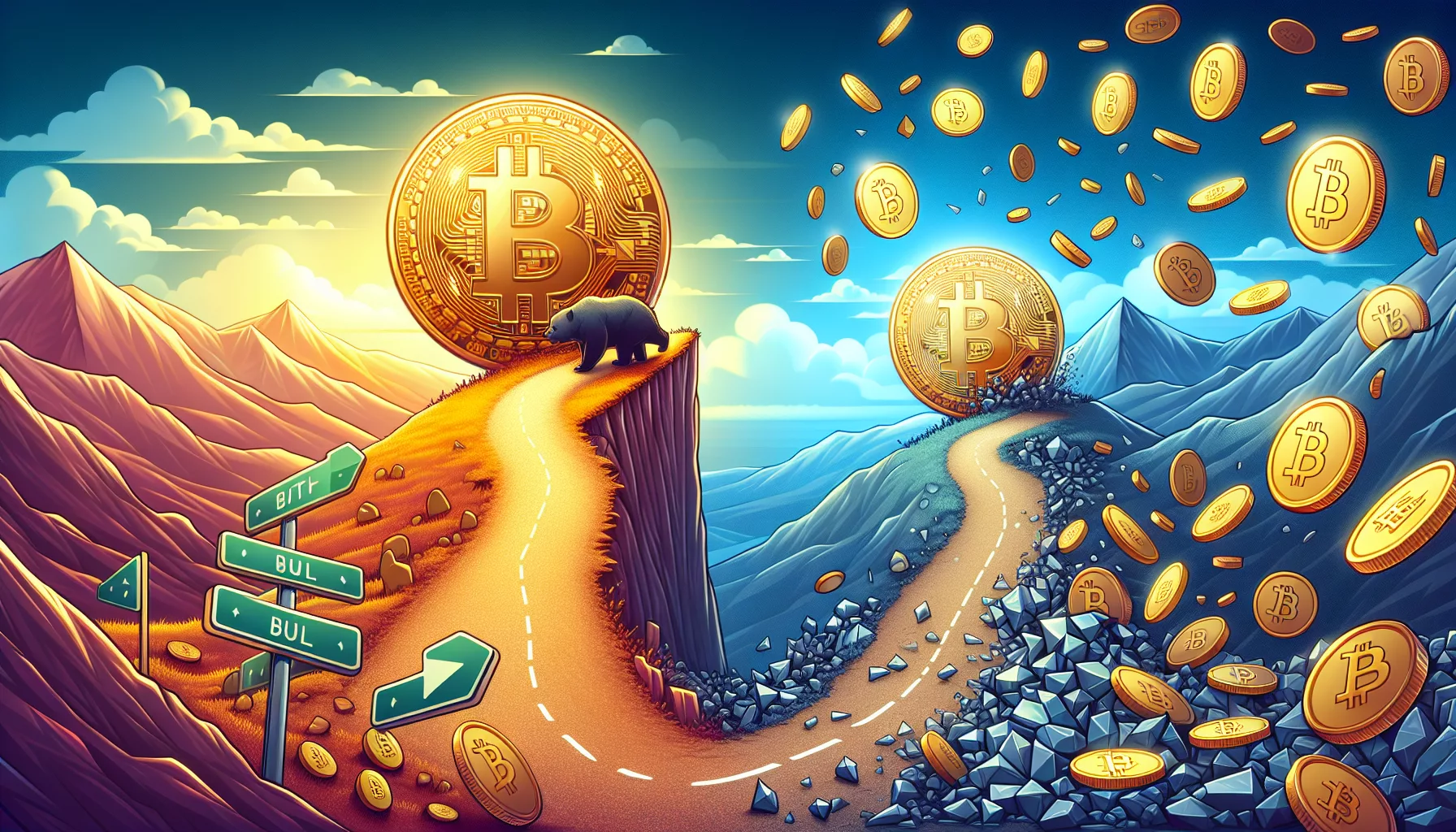 Bitcoin’s Turbulent Path: Will It Break $100K or Plunge Further