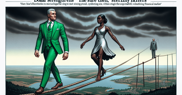 Dollar Strengthens as Sterling Falters After UK Inflation Data