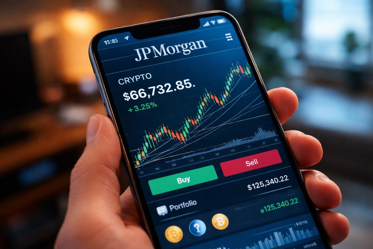 JPMorgan To Launch Crypto Trading For Institutional Clients