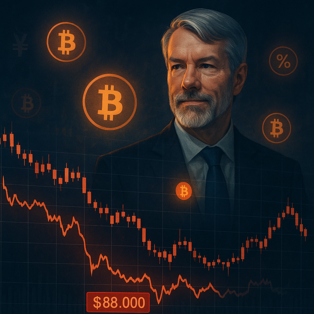 Michael Saylor Signals Further Bitcoin Purchases as BTC Slides Below $88,000