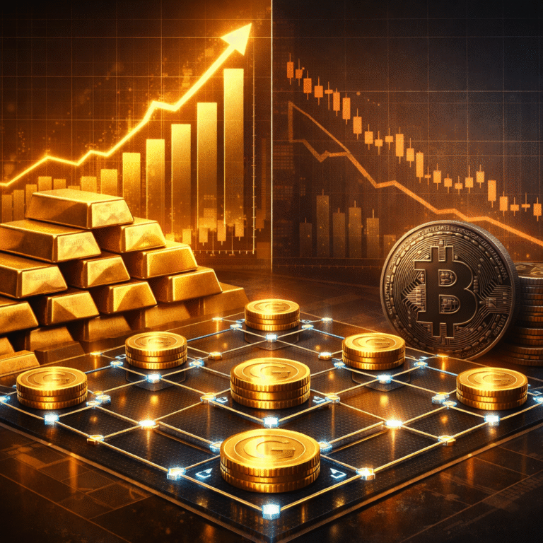 Why Bitcoin Is Underperforming Gold — and What Tokenized Commodities Change